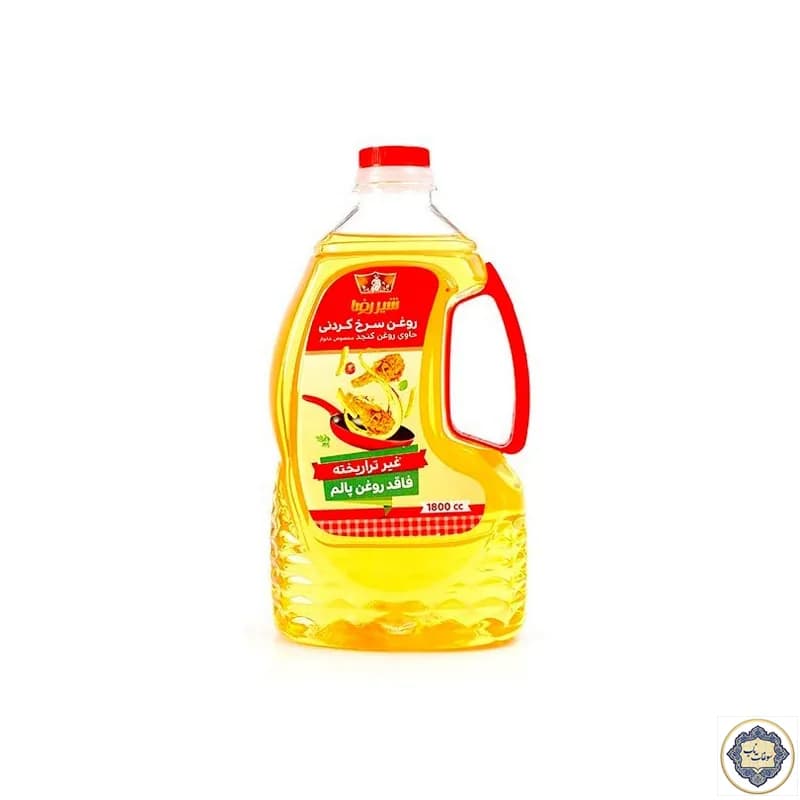 روغن سرخ کردنی حاوی کنجد شیررضا – 1800 گرم