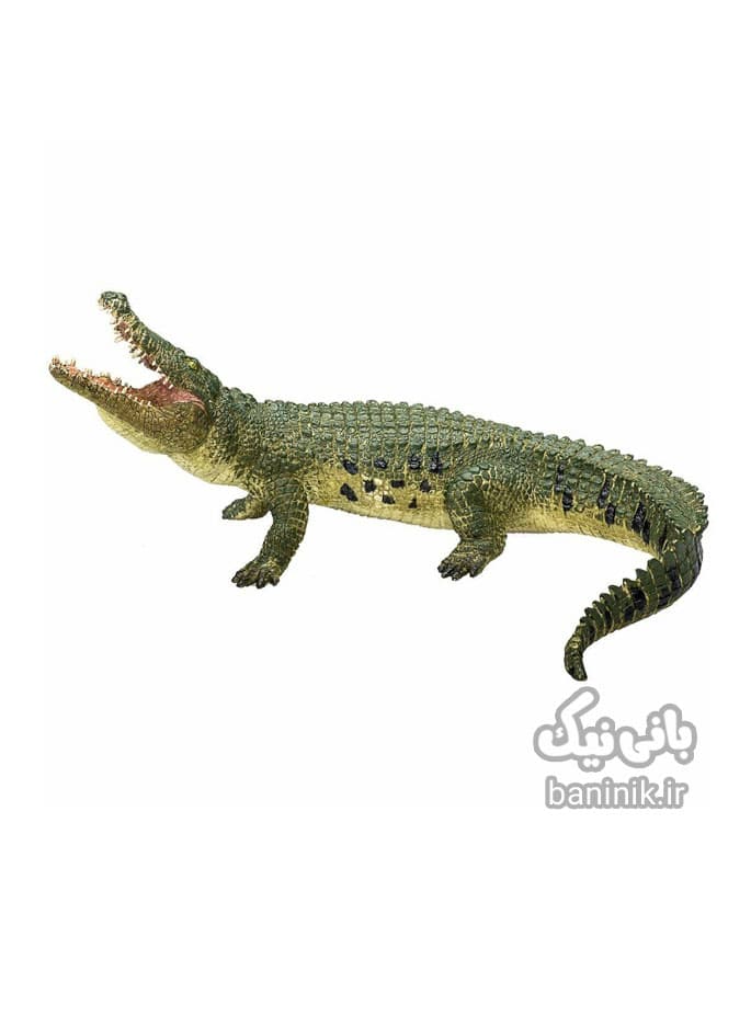 فیگور موجو سری کروکدیل با فک متحرک Mojo Crocodile with Articulated Jaw Figure