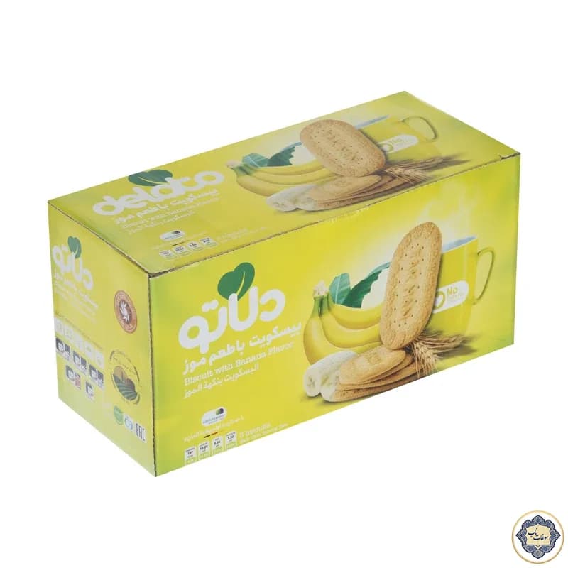 بیسکویت با طعم موز دلاتو – 900 گرم