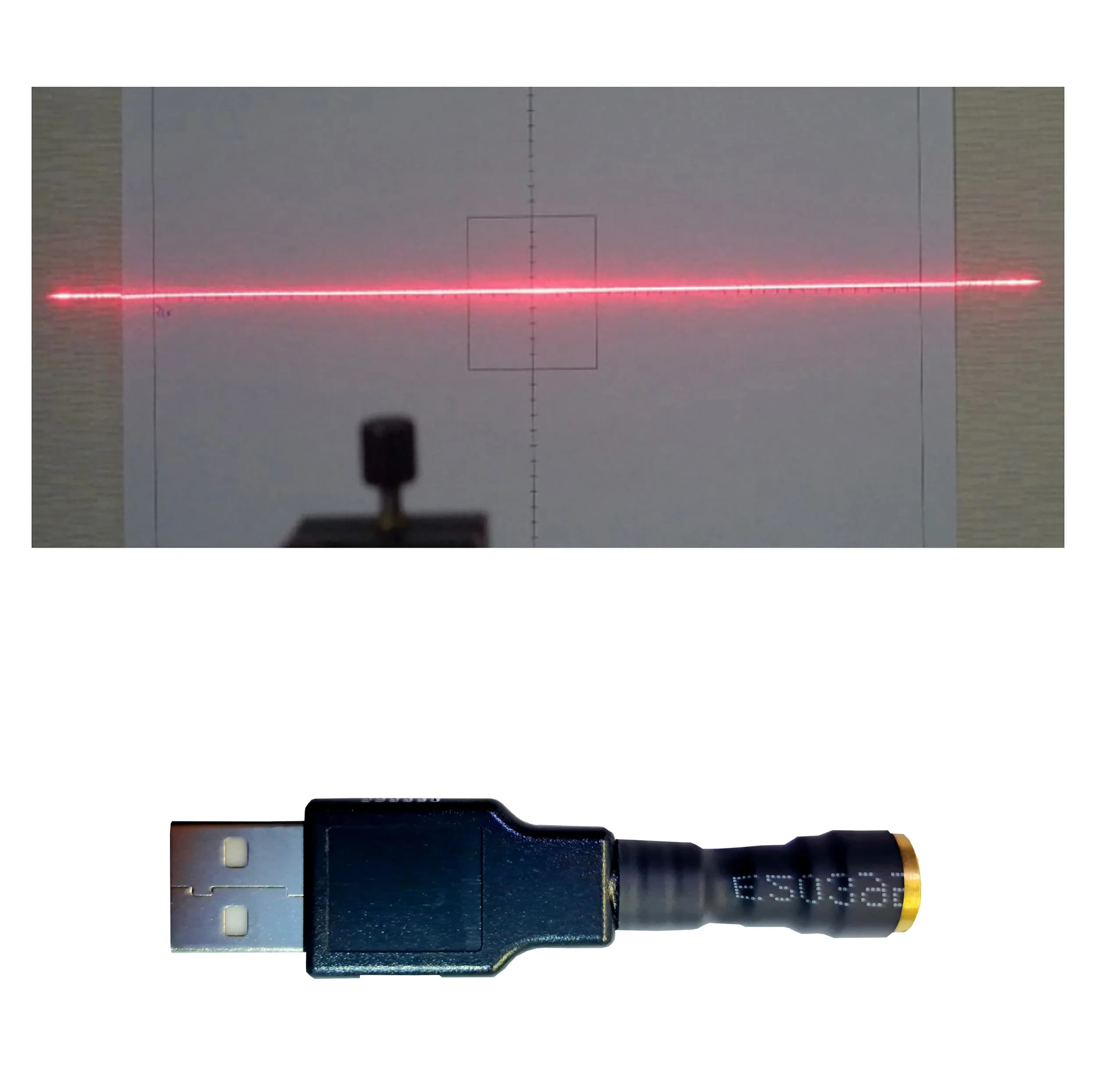 تراز لیزری مدل USB — تصویر ۲