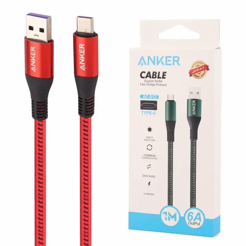 کابل تایپ سی انکر مدل Anker AF-012 — تصویر ۵