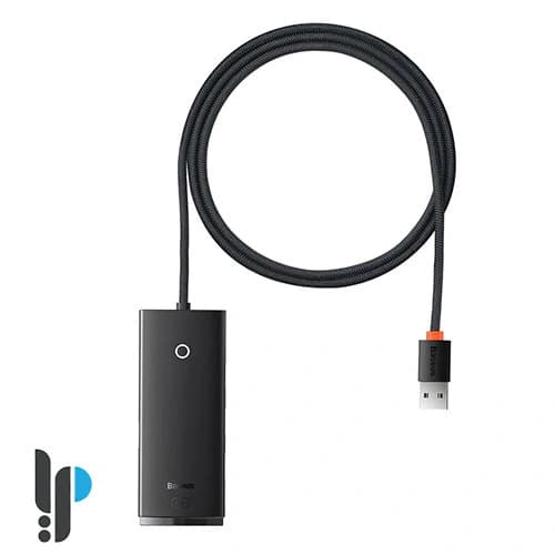 هاب 4 پورت بیسوس مدل Baseus WKQX030101 با کابل 1 متری USB