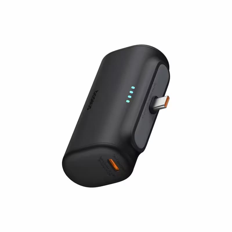 پاوربانک باسئوس مدل Compact Fast Charging Type-C Edition | ظرفیت 5000 میلی آمپر ساعت