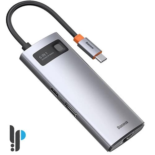هاب 6 پورت USB-C بیسوس مدل Baseus Cahub-CW0G