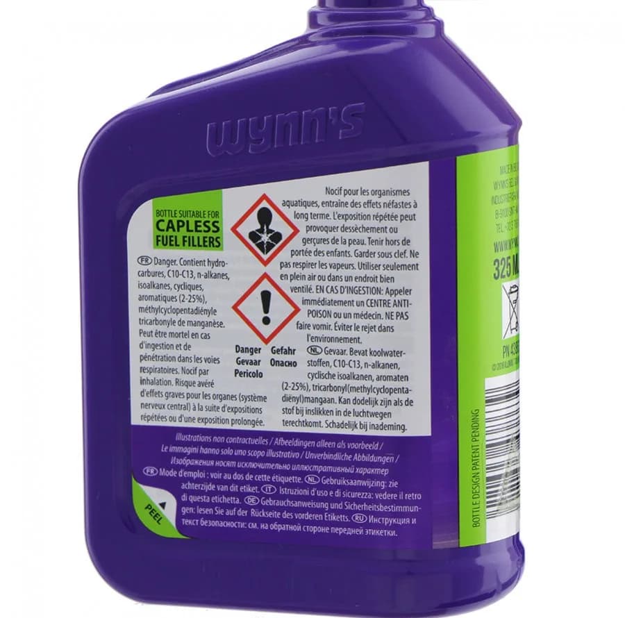 اکتان بوستر و مکمل سوخت وینز مدل Octane Booster حجم 325 میلی لیتر بسته 6 عددی — تصویر ۲