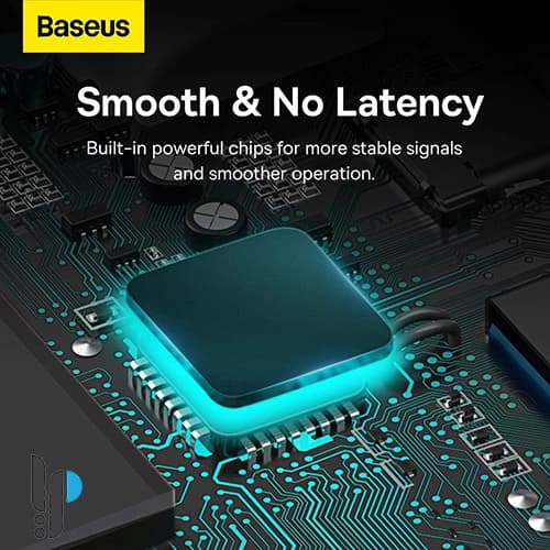 هاب 4 پورت بیسوس مدل Baseus WKQX030401 با کابل 1متری USB-C — تصویر ۷