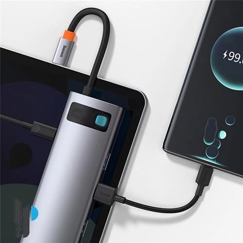 هاب 7 پورت USB-C بیسوس مدل WKWG040013 — تصویر ۲