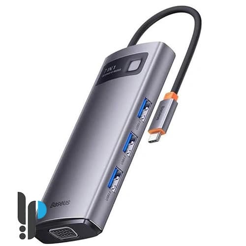 هاب 7 پورت USB-C بیسوس مدل WKWG040013