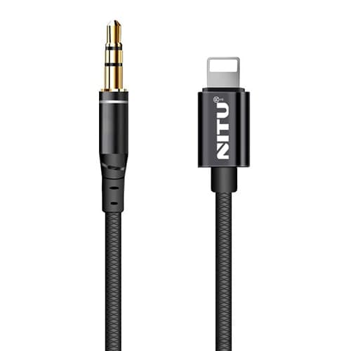 کابل تبدیل لایتنینگ به AUX نیتو مدل NT-AUX010 طول 1 متر