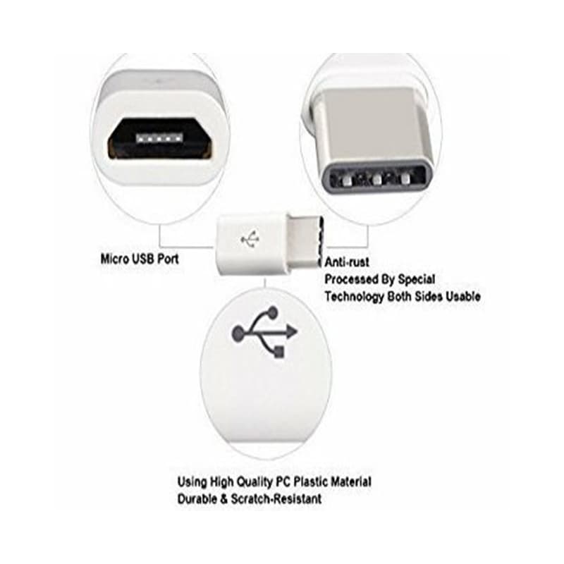 مبدل microUSB به USB-C مدل MTC10 — تصویر ۲