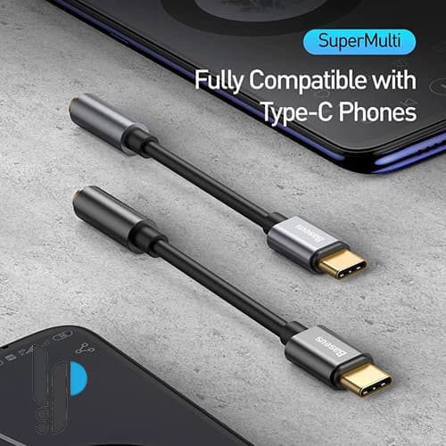 مبدل Type-C به جک 3.5mm بیسوس مدل Baseus Catl54 — تصویر ۳