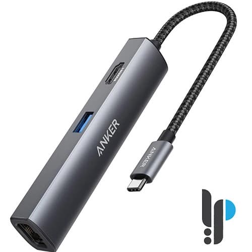 هاب 5 پورت USB-C انکر مدل Anker A8338
