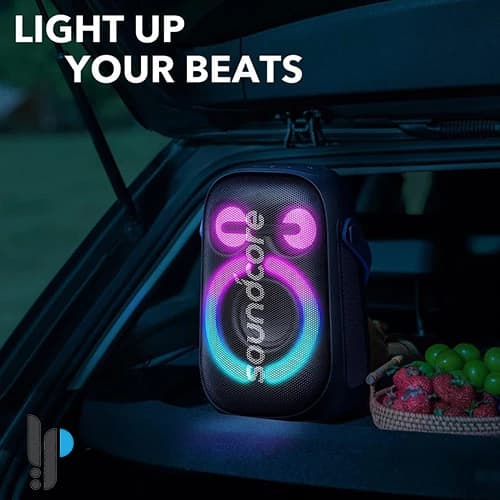 اسپیکر بلوتوثی 80 وات انکر مدل Rave Neo 2 A33A1 — تصویر ۳