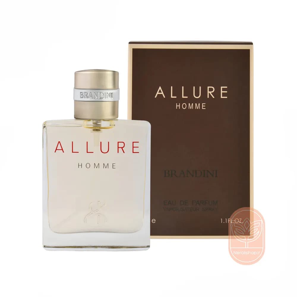 عطر ادکلن الور هوم قهوه‌ای برندینی | Brandini Allure Homme