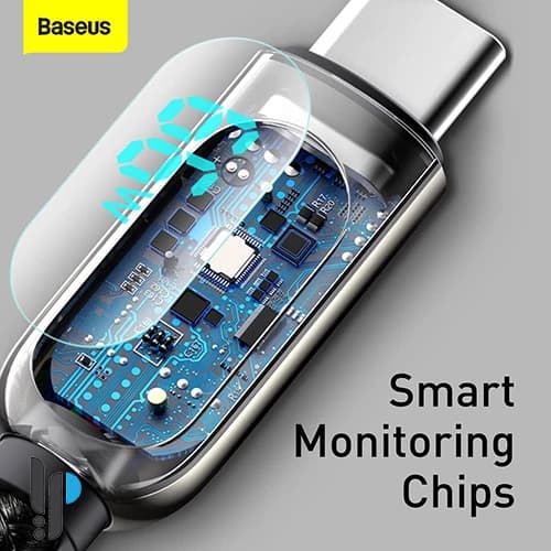 کابل تبدیل USB به USB-C بیسوس مدل CASX020101 طول 2 متر — تصویر ۶