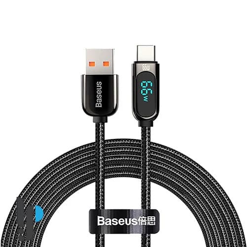 کابل تبدیل USB به USB-C بیسوس مدل CASX020101 طول 2 متر