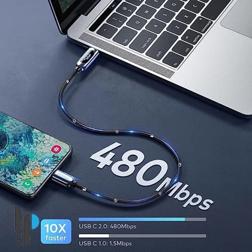 کابل شارژ تایپ سی بیسوس Baseus Display CATSK-C01 — تصویر ۵