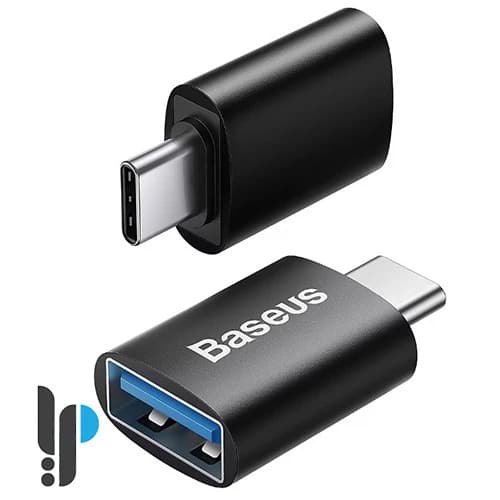 مبدل USB-C به USB3.1 بیسوس مدل Ingenuity Series Mini OTG Adaptor ZJJQ000001 — تصویر ۲