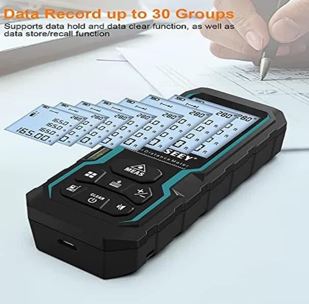 متر لیزری مایلسی مدل S6 برد 40 متر — تصویر ۴