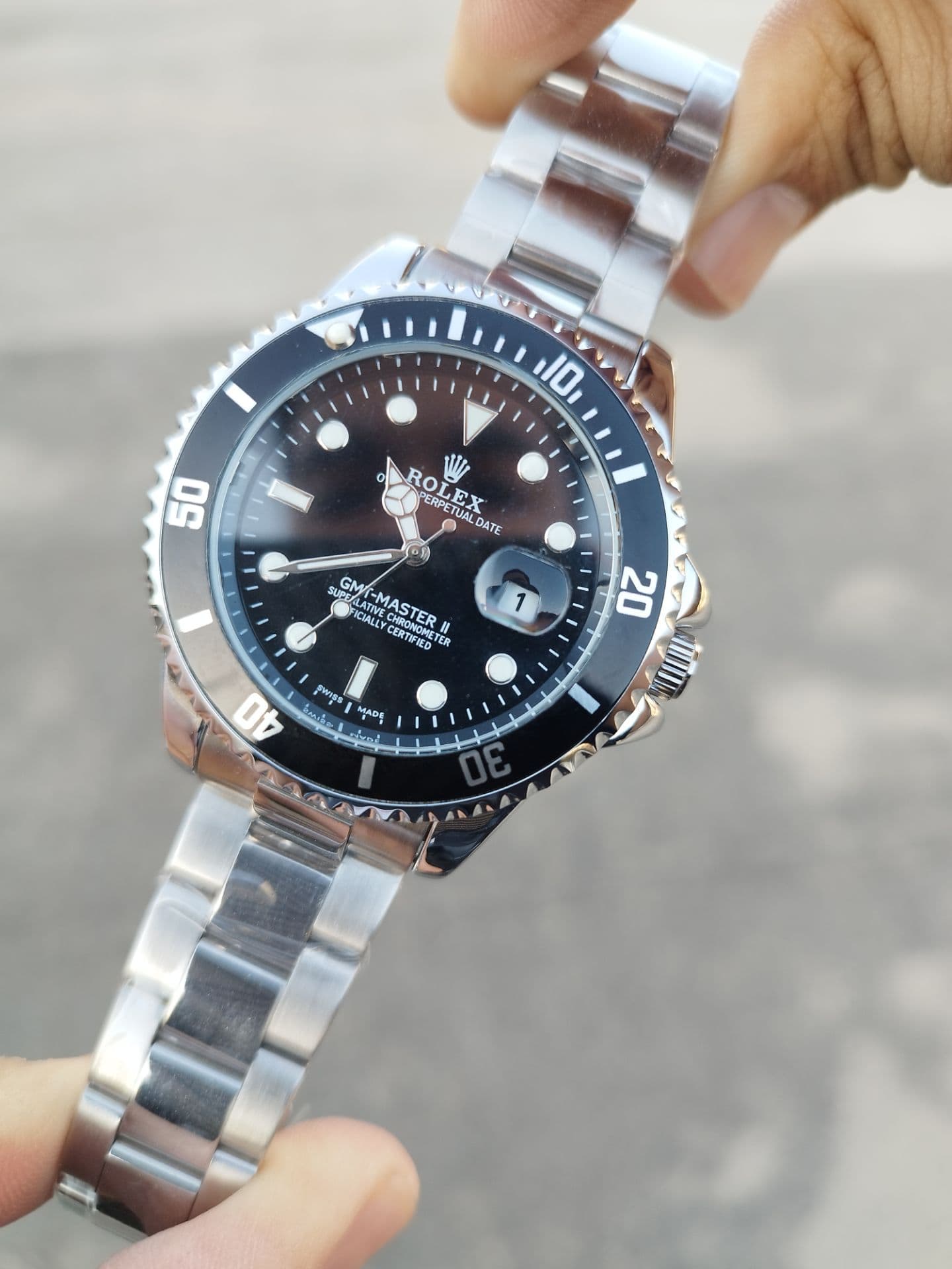 ساعت مردانه رولکس ROLEX کیفیت مستر کد 3072 — تصویر ۴