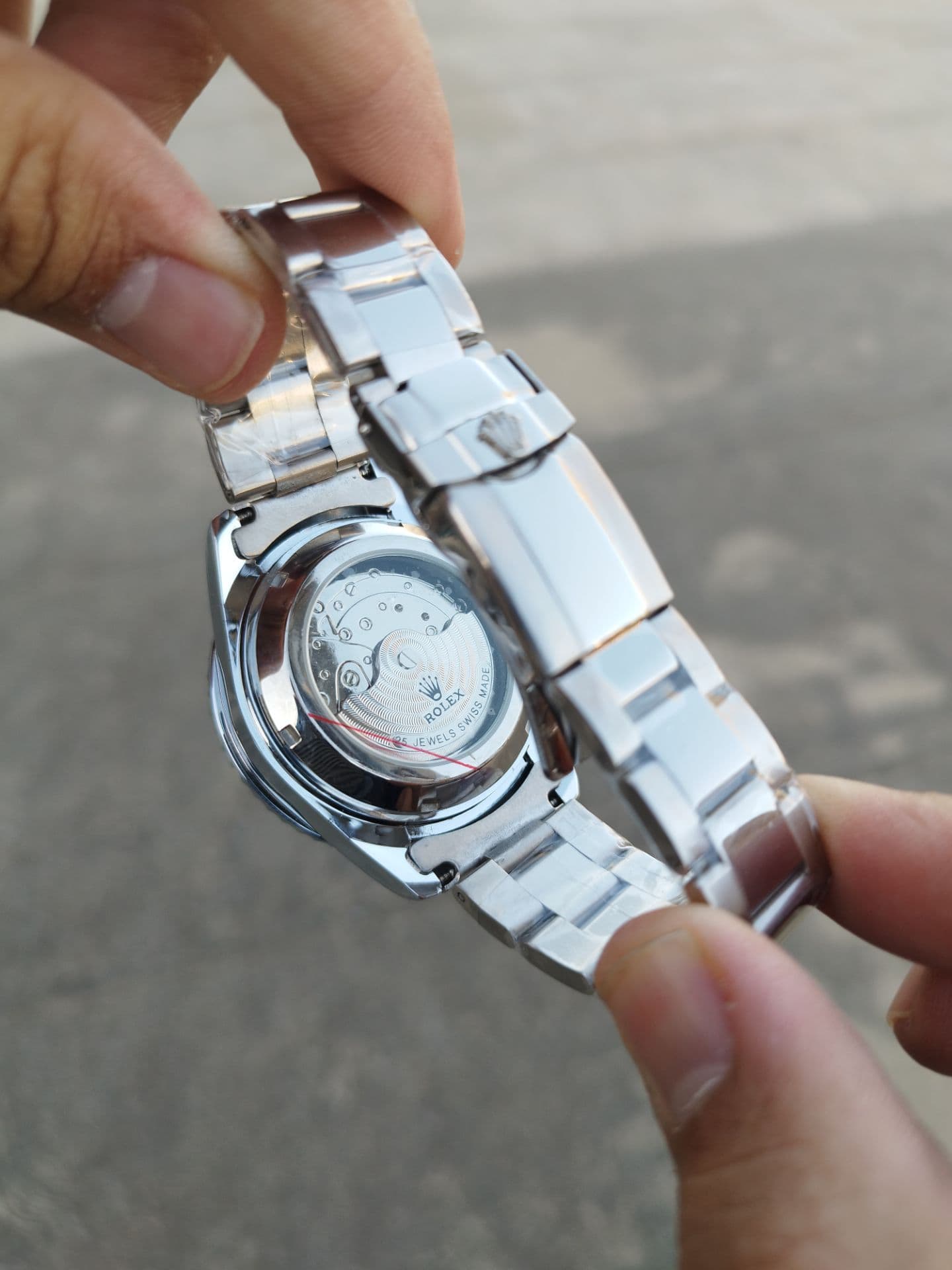 ساعت مردانه رولکس ROLEX کیفیت مستر کد 3072 — تصویر ۵