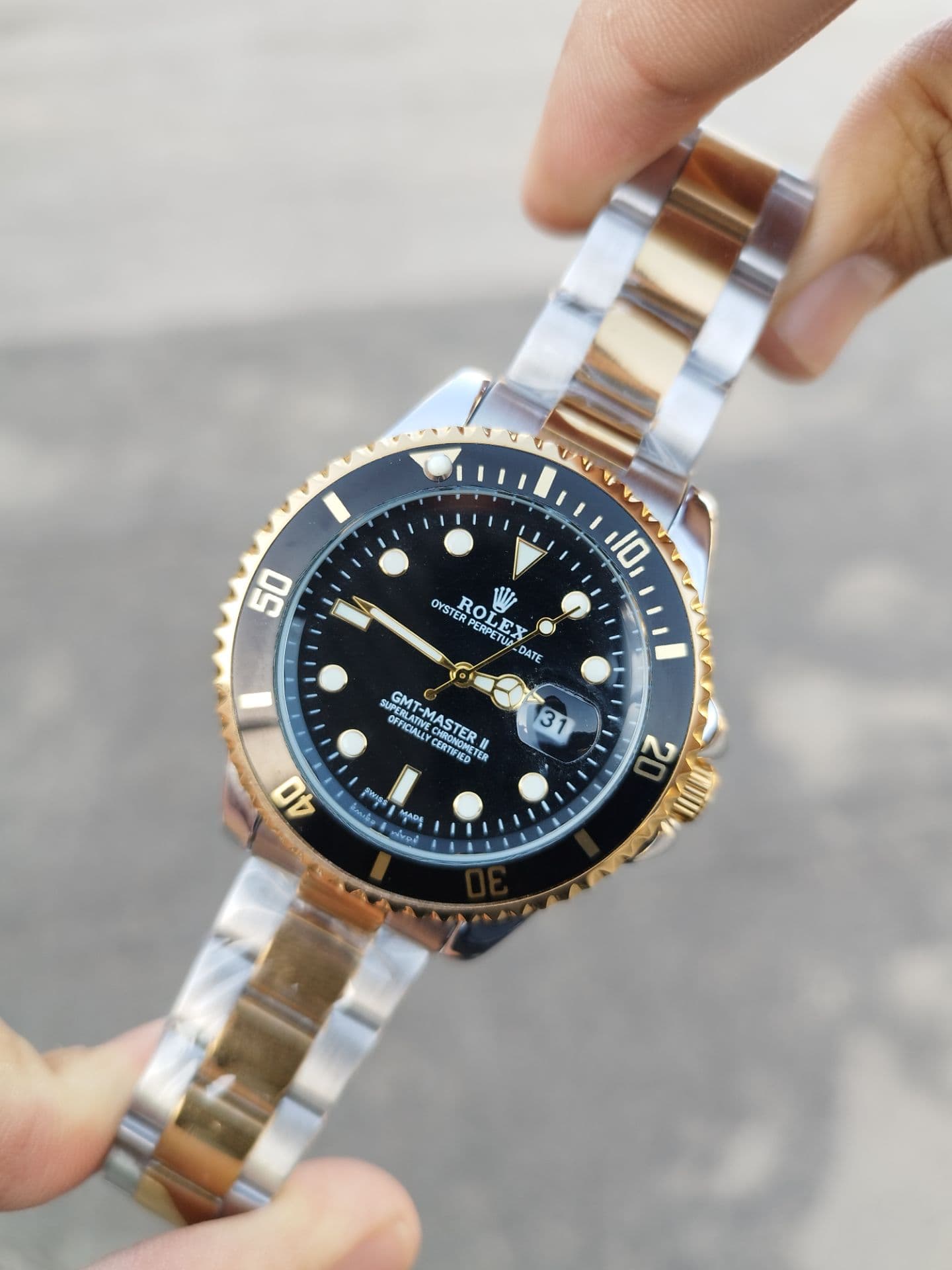 ساعت مردانه رولکس ROLEX کیفیت مستر کد 3071 — تصویر ۴