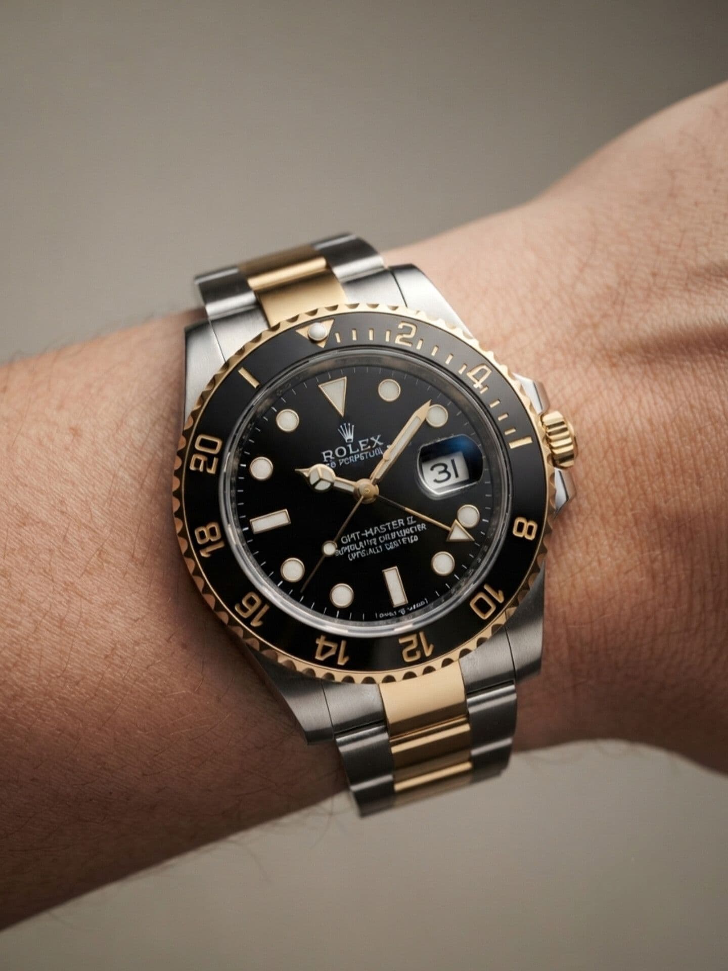 ساعت مردانه رولکس ROLEX کیفیت مستر کد 3071 — تصویر ۲