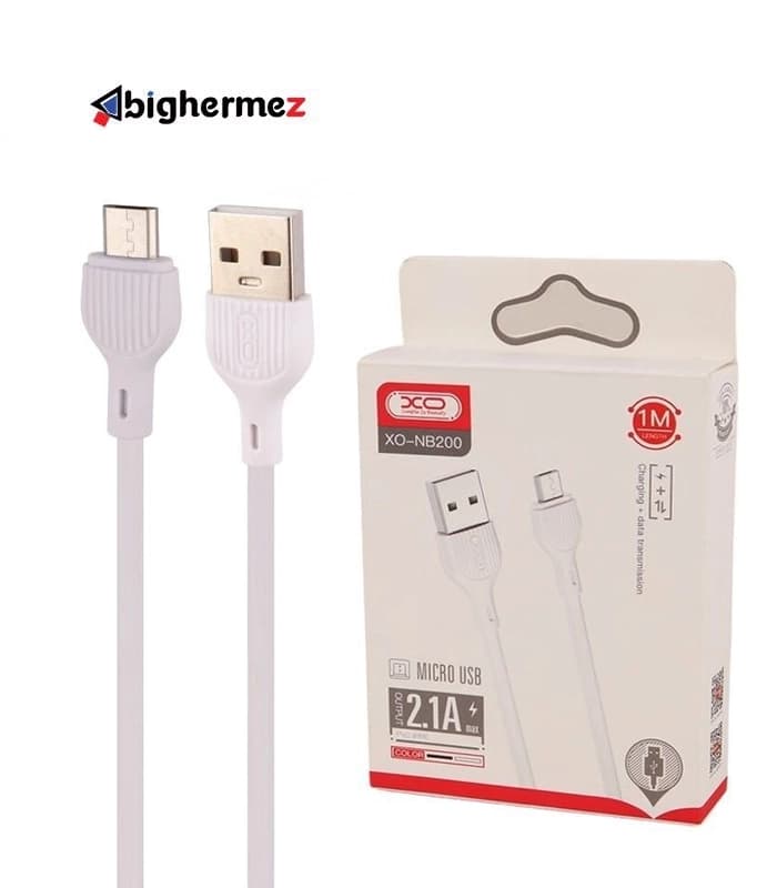 کابل شارژ میکرویو اس بی ایکس او مدل XO-NB200