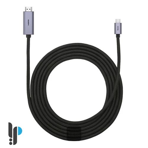 کابل تایپ سی به HDMI بیسوس مدل Wkgq01010 طول 2 متر — تصویر ۳