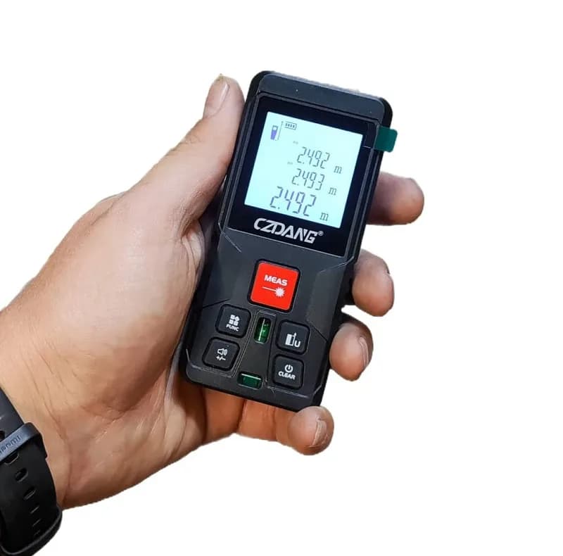 متر لیزری مدل CZ120M — تصویر ۳