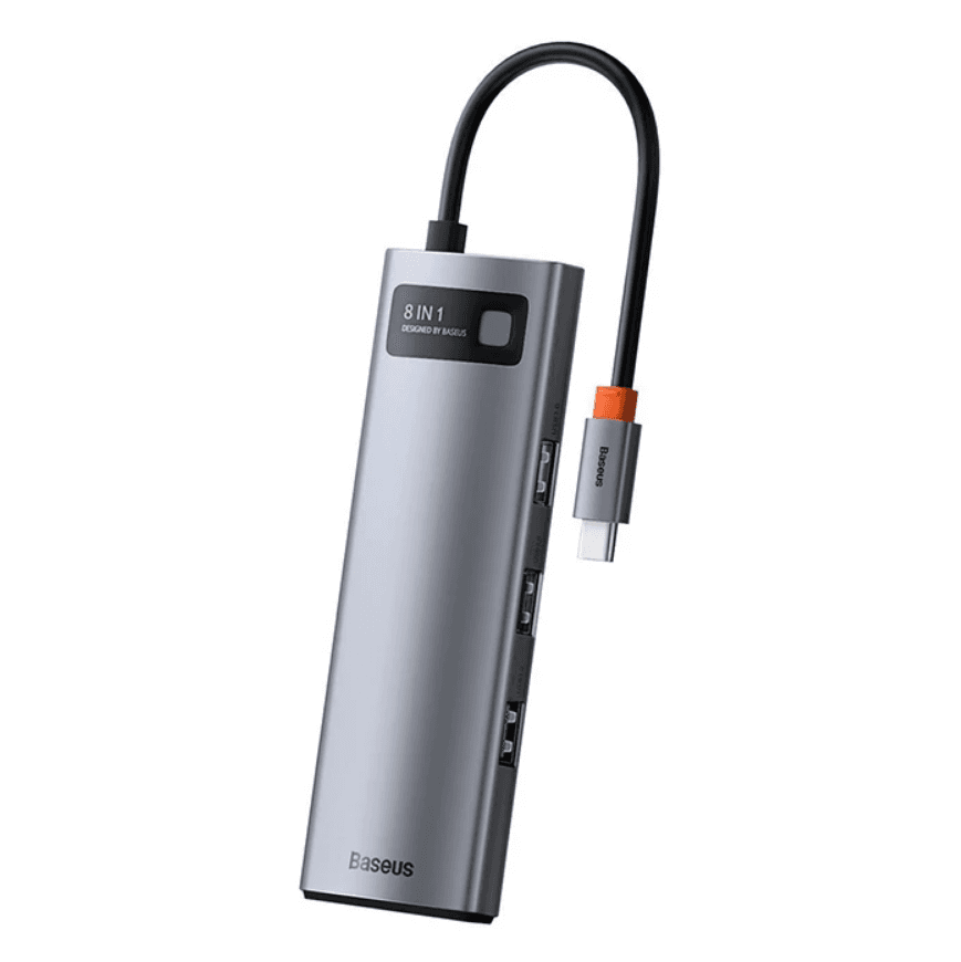 هاب 8 پورت USB-C بیسوس مدل CAHUB-CV0G — تصویر ۸