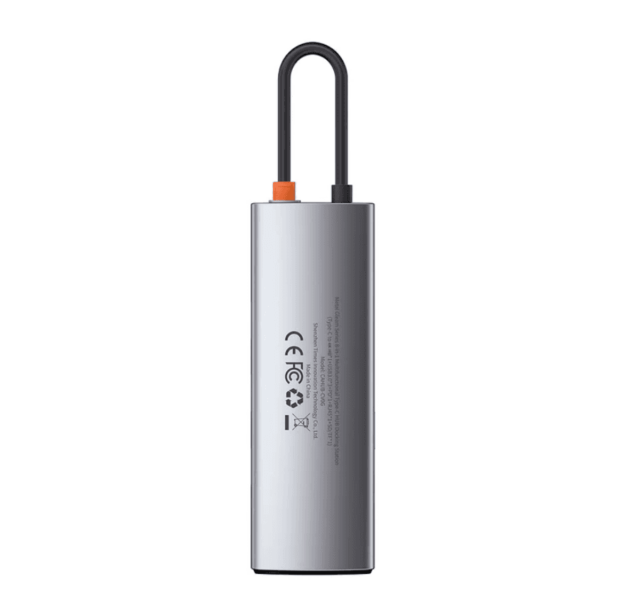هاب 8 پورت USB-C بیسوس مدل CAHUB-CV0G — تصویر ۱۱