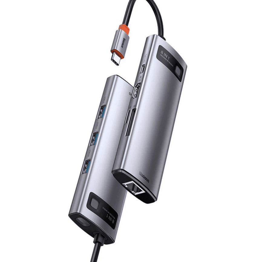 هاب 8 پورت USB-C بیسوس مدل CAHUB-CV0G — تصویر ۹