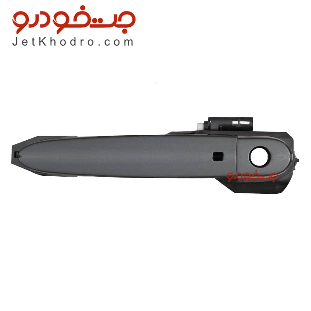 دستگیره درب بیرونی شاهین نوک مدادی متالیک