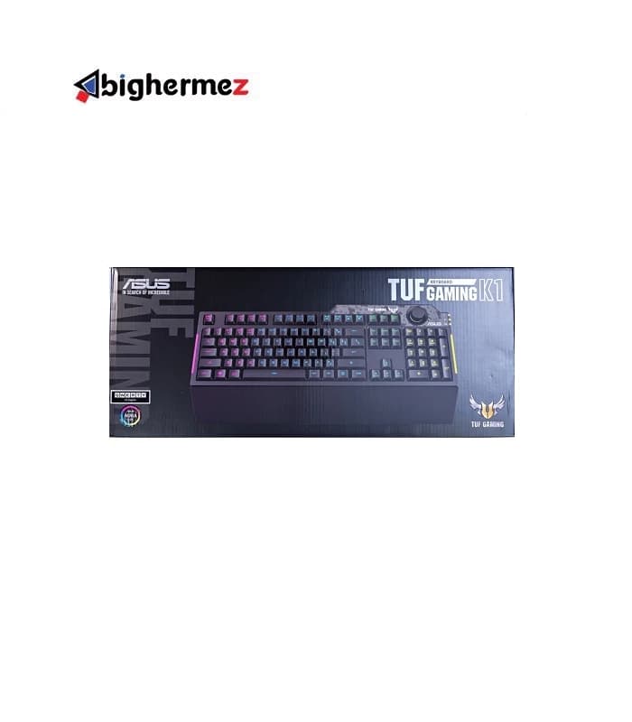کیبورد باسیم مخصوص بازی ایسوس مدل TUF K1 RGB — تصویر ۳
