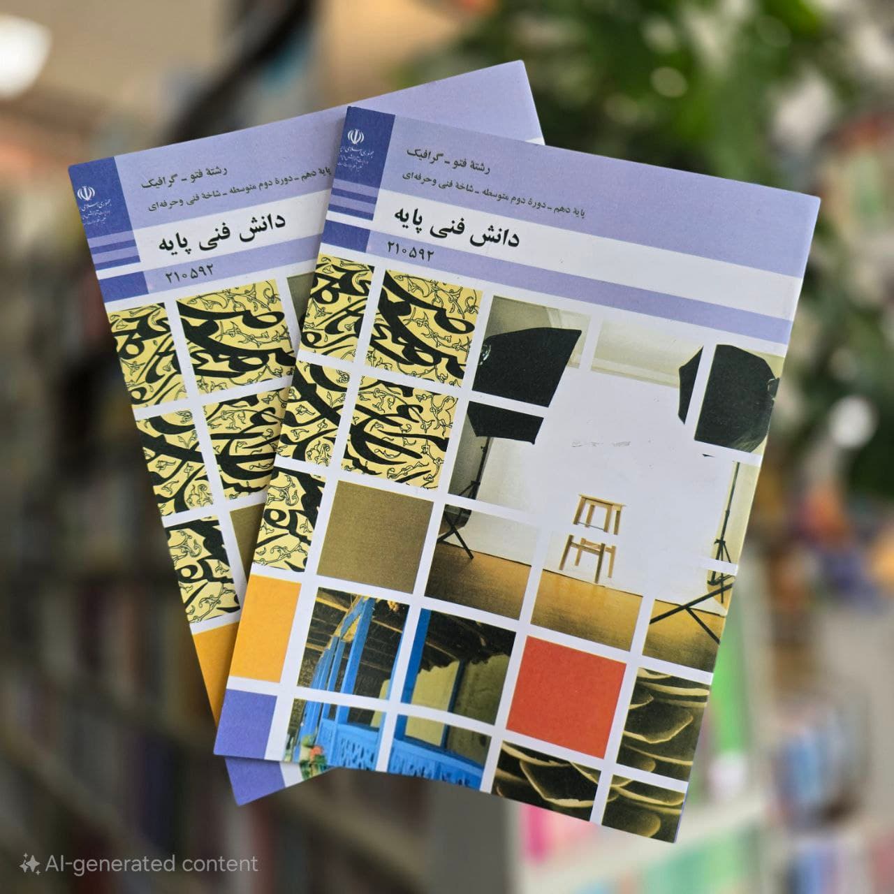 کتاب درسی دانش فنی پایه فتوگرافیک — تصویر ۳