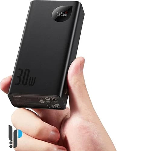 پاوربانک ۳۰ واتی بیسوس مدل Baseus Adaman2 PPAD0400 ظرفیت ۱۰۰۰۰ میلیآمپر — تصویر ۵