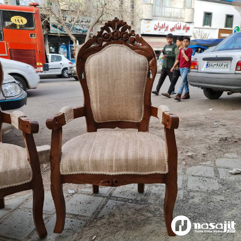 پارچه مبلی شانلی لارسن راه خاكی 222 — تصویر ۳
