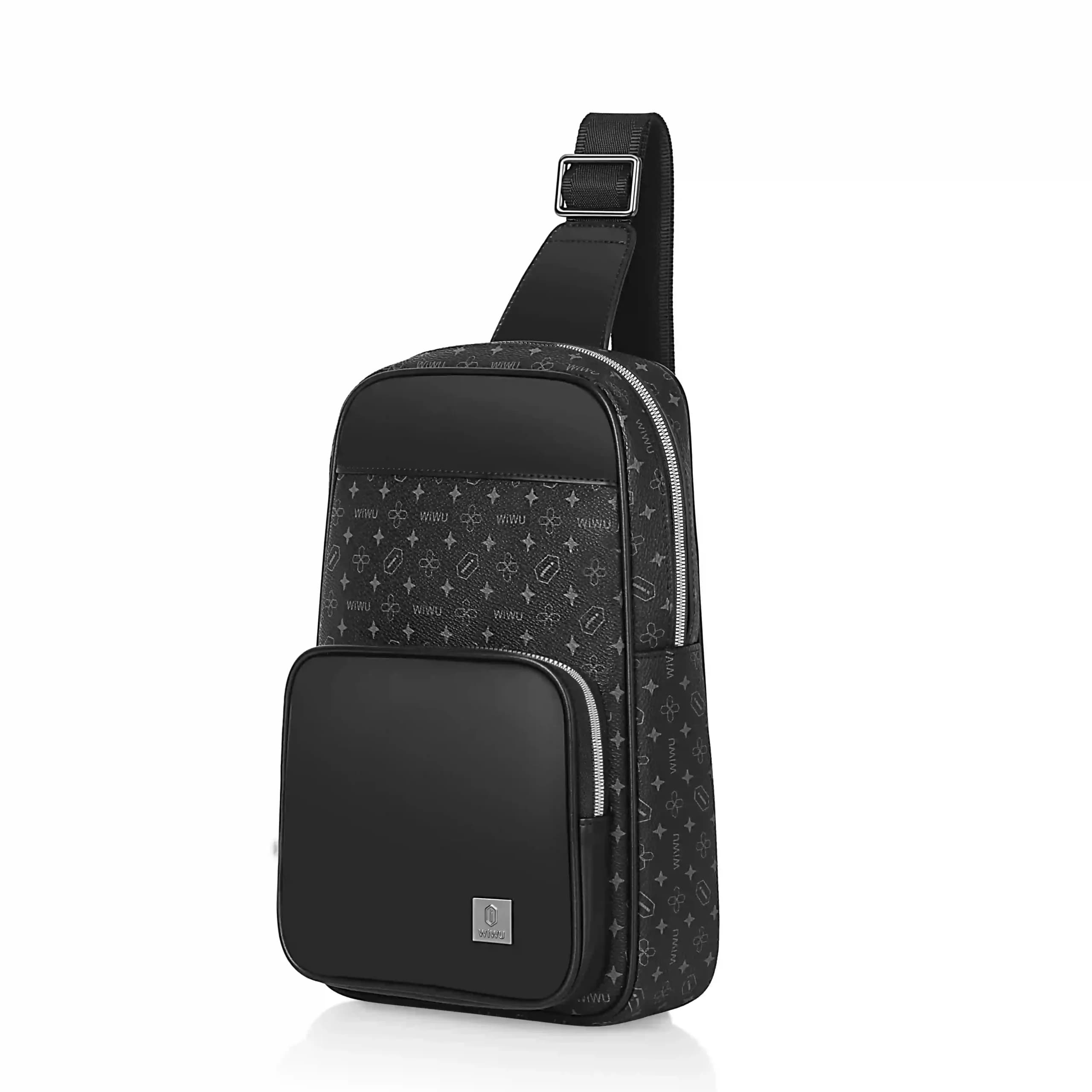 کیف تک بند ویوو مدل Print Lock Crossbody Bag – مشکی — تصویر ۳