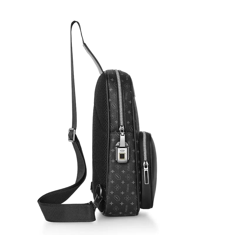 کیف تک بند ویوو مدل Print Lock Crossbody Bag – مشکی — تصویر ۲