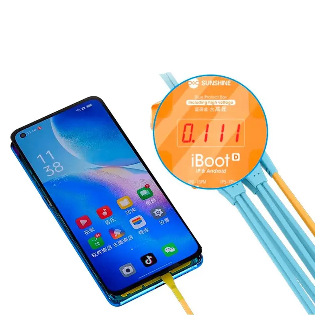 کابل پاور اندروید و آیفون Sunshine iBoot D — تصویر ۶