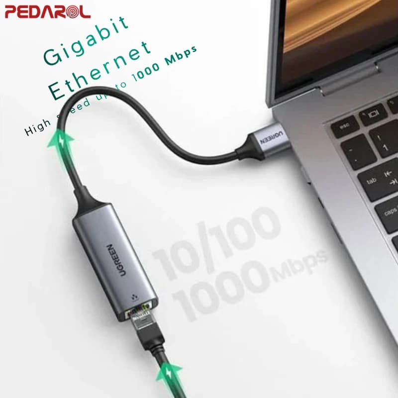 مبدل USB-C به Ethernet یوگرین مدل CM199 کد 50737 — تصویر ۵
