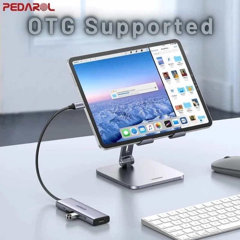 هاب 5 پورت USB-C یوگرین مدل CM511 کد 15597 — تصویر ۵