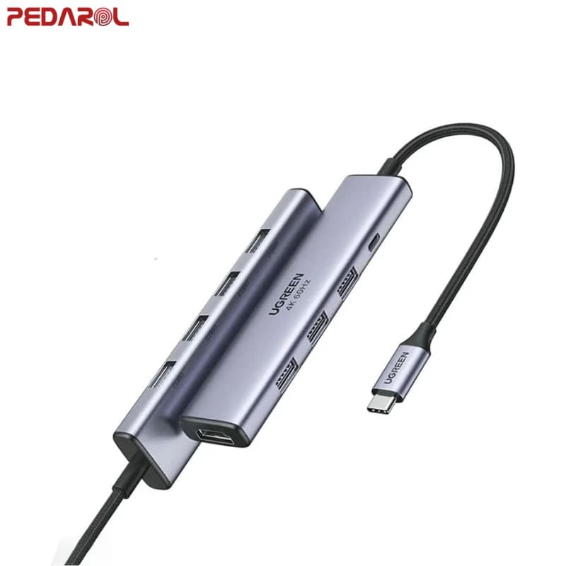 هاب 5 پورت USB-C یوگرین مدل CM511 کد 15597