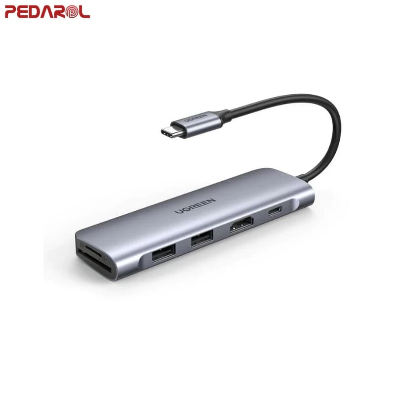 هاب 6 پورت USB-C یوگرین مدل CM195 کد70411