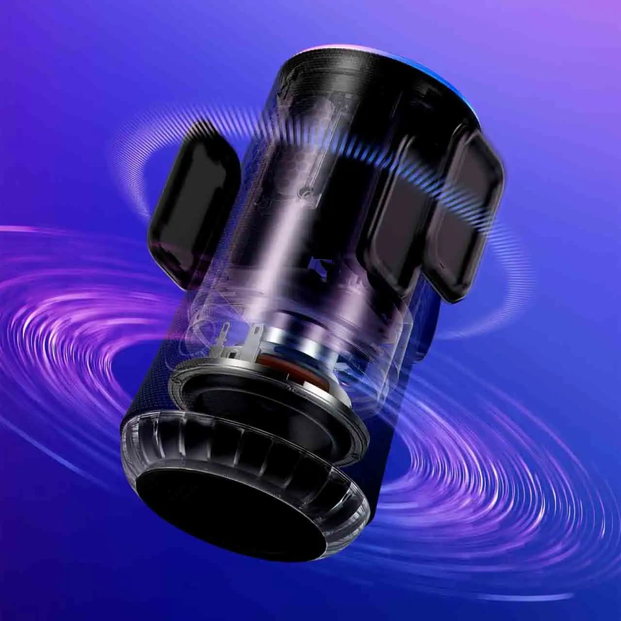 اسپیکر بی سیم انکر مدل GLOW A3166011 – مشکی — تصویر ۵
