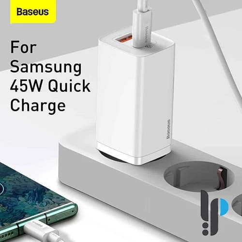 شارژر دیواری ۶۵ واتی بیسوس مدل Baseus GaN2 Lite CCGAN2L-B EU — تصویر ۵