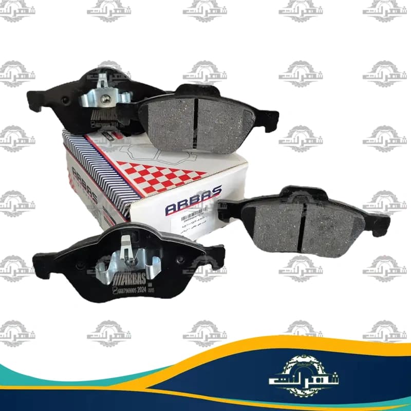 لنت ترمز جلو مگان برند ارباس (ARBAS) — تصویر ۳