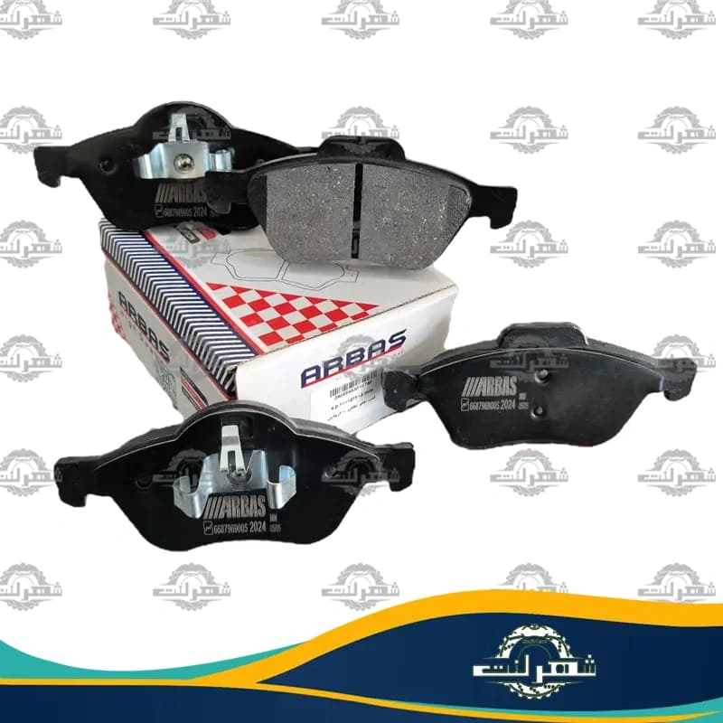 لنت ترمز جلو مگان برند ارباس (ARBAS)