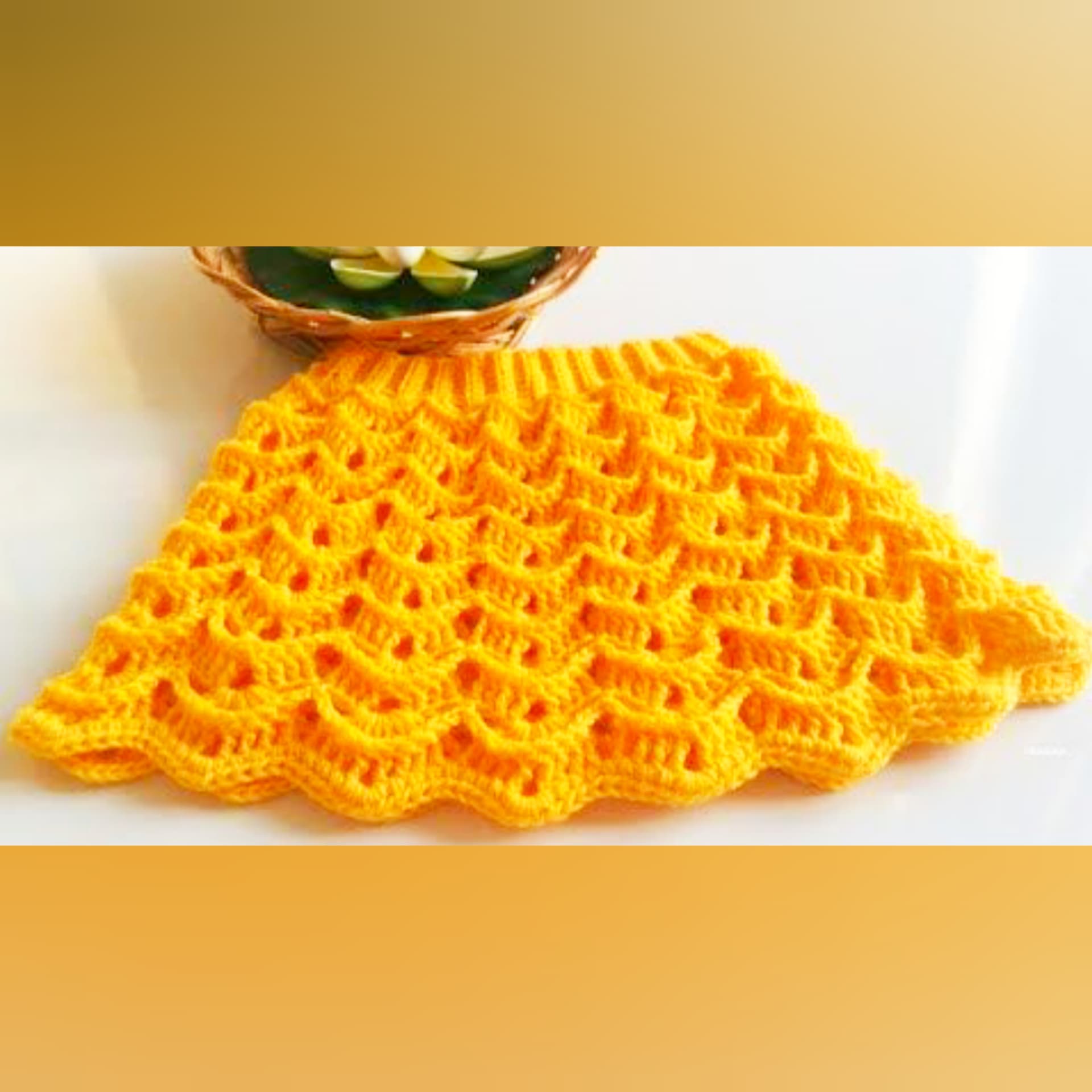 آموزش دامن موجی